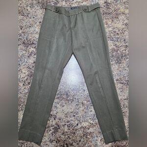 Banana Republic Women's Olive Green Pants Size 0